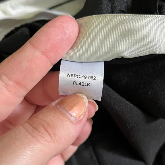 MM LaFleur Pants Size 6 The Pippa Light Twill Wide Leg Crop Stretchy Black - Picture 10 of 13